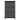 Cómoda de 3 Cajones Negro MDF