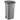 Basurero Contenedor Reyplast 93 Litros Gris