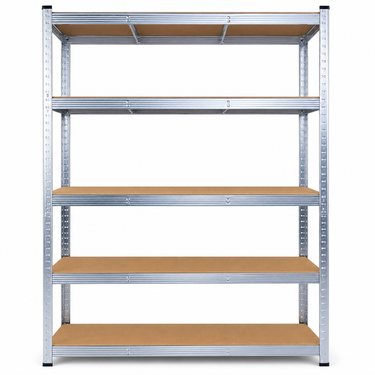Estante Galvanizado 5 Niveles 120x45x180cm 1000Kg