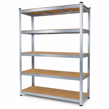 Estante Galvanizado 5 Niveles 120x45x180cm 1000Kg