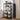 Rack plegable de acero con ruedas y 5 niveles