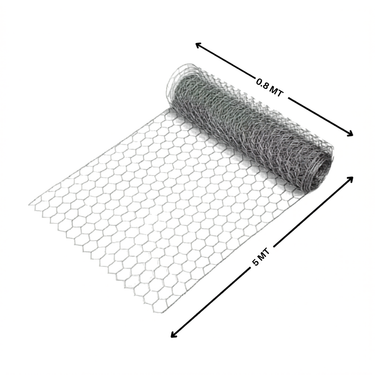 Malla Hexagonal Gallinero 1" 0,8x5Mt