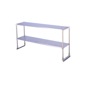 Plateo Doble 150x30x60cm Acero Inoxidable