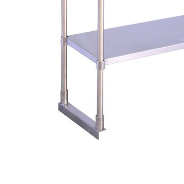 Plateo Doble 90x30x60cm Acero Inoxidable