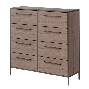 Comoda Ancha de 8 Cajones MDF