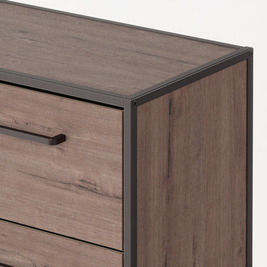 Comoda Ancha de 8 Cajones MDF