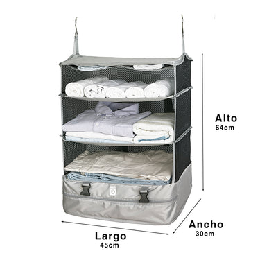 Clóset Móvil de Viaje Plegable para Maleta de Cabina