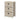 Comoda de 3 Cajones Beige MDF