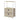 Comoda de 2 Cajones Beige/Blanco