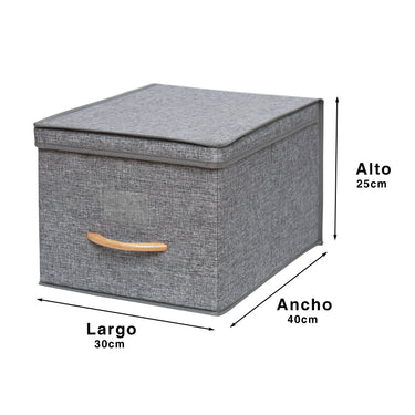 Pack 10 Cajas de Almacenamiento Grande