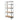Estantería galvanizada 70x30x150 cm con 5 niveles – capacidad total 750 kg