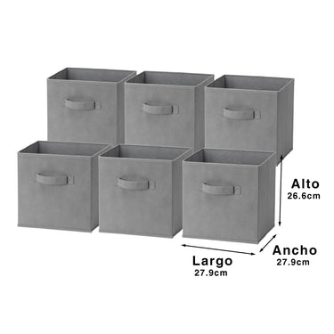 Pack Cubos de Almacenamiento (18 unidades total)