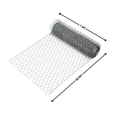 Malla Hexagonal 3/4" 1m x 50m