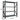 Estante Rack 200x60x200cm 800kg
