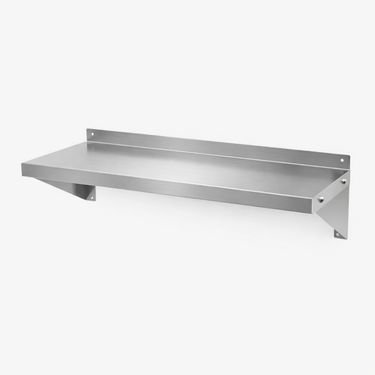 Repisa Lisa 100 x 30 cm Acero Inoxidable