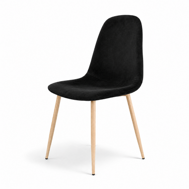 Silla Scoop Negra